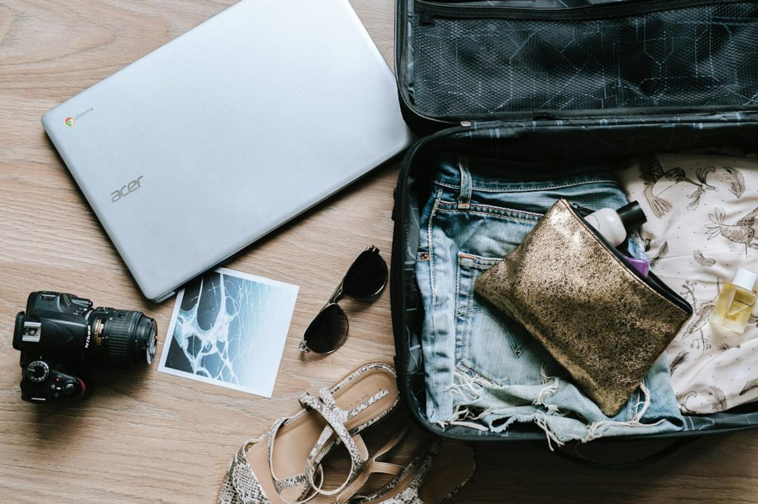 Packing checklist for solo travel in September with layers and essentials